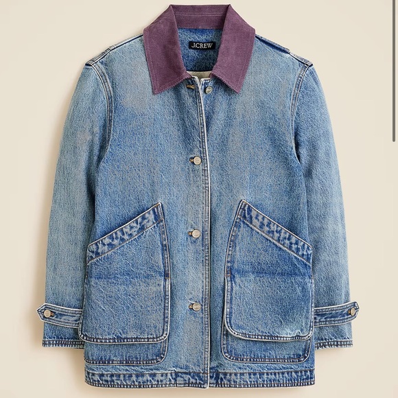 J. Crew Jackets & Blazers - J. Crew Relaxed Barn Jacket™ in denim